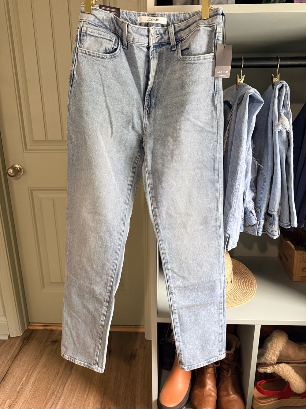 Joe's Jeans Light Blue Denim Straight Leg